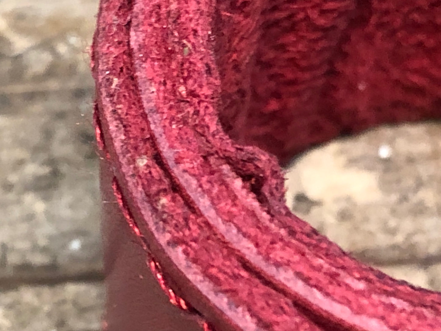 IR040 ブルックス BROOKS TROUSER STRAP アンクルバンド 赤