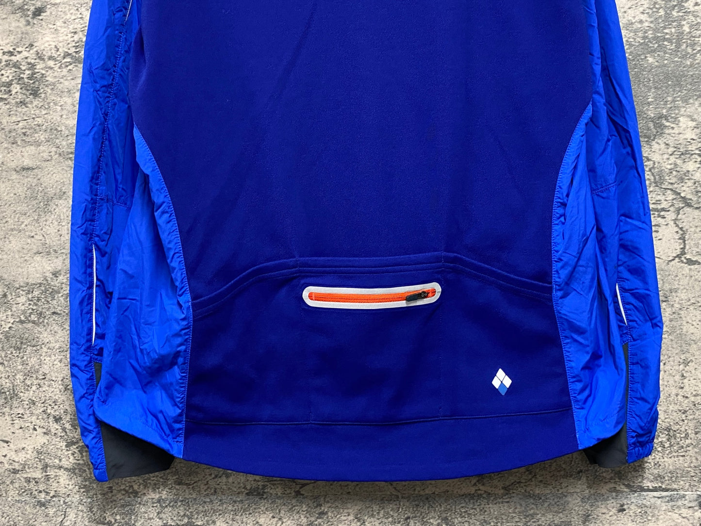 JB486 モンベル mont-bell 長袖 サイクルジャケット 青 L 裏起毛