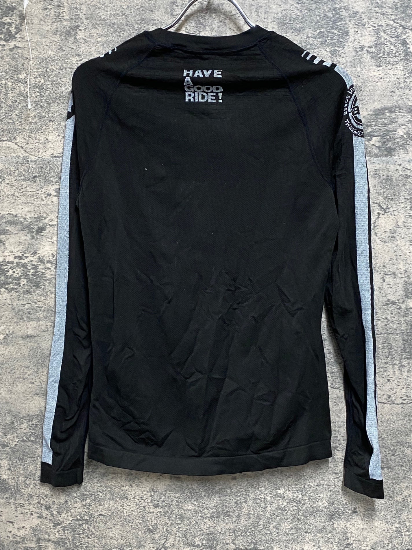 JB300 アソス assos SKINFOIL 2.4 長袖 ベースレイヤー 黒 SIZE1 SPRING/FALL