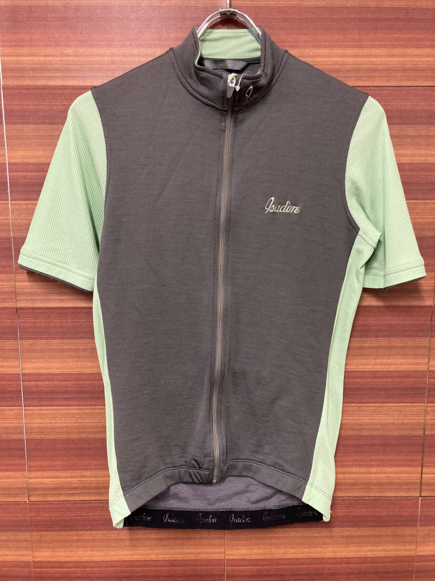 IM442 イザドア Isadore 半袖 サイクルジャージ グレー S