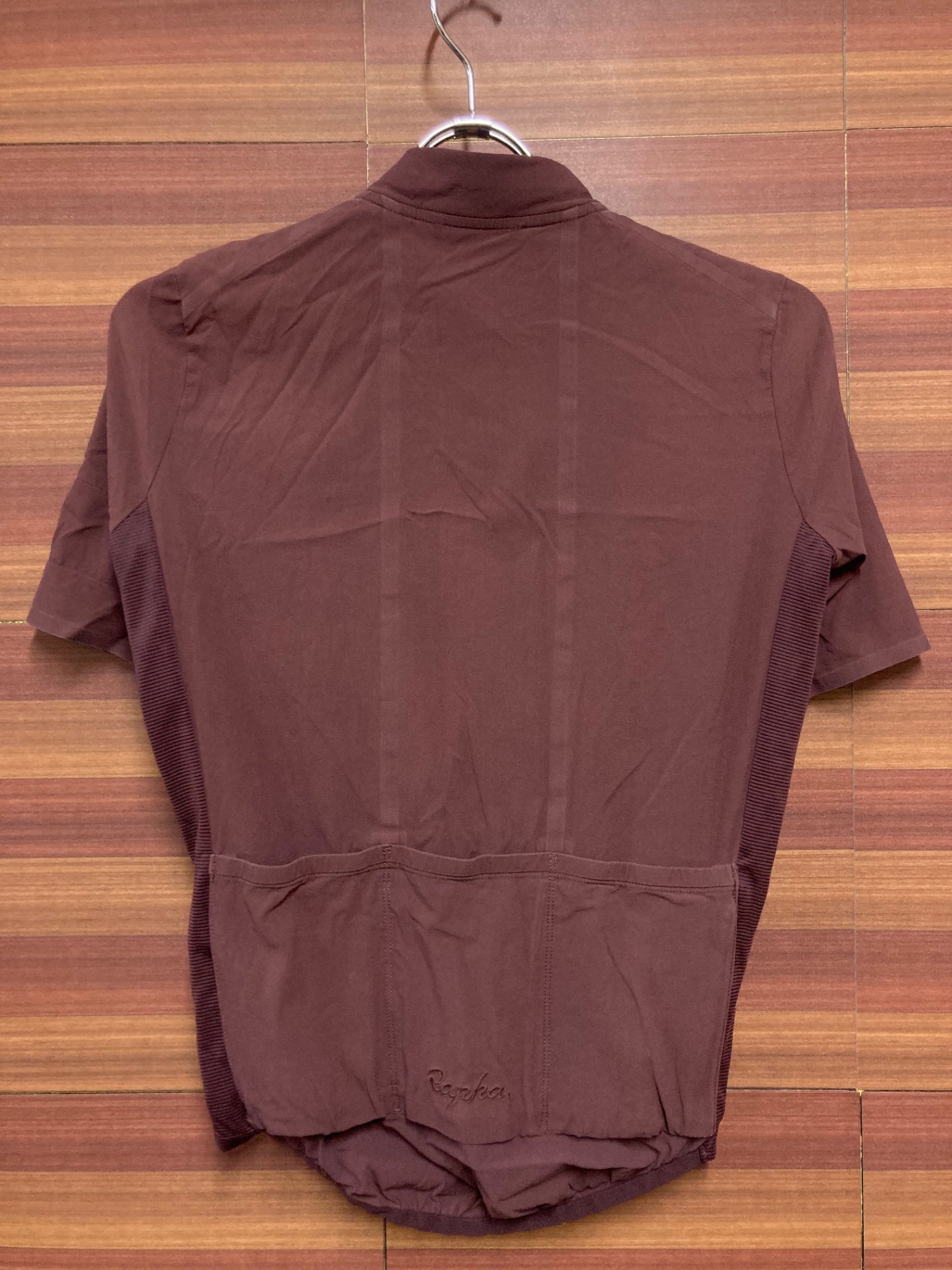 IK941 ラファ Rapha SILK FLYWEIGHT JERSEY 半袖 サイクルジャージ バーガンディ XS