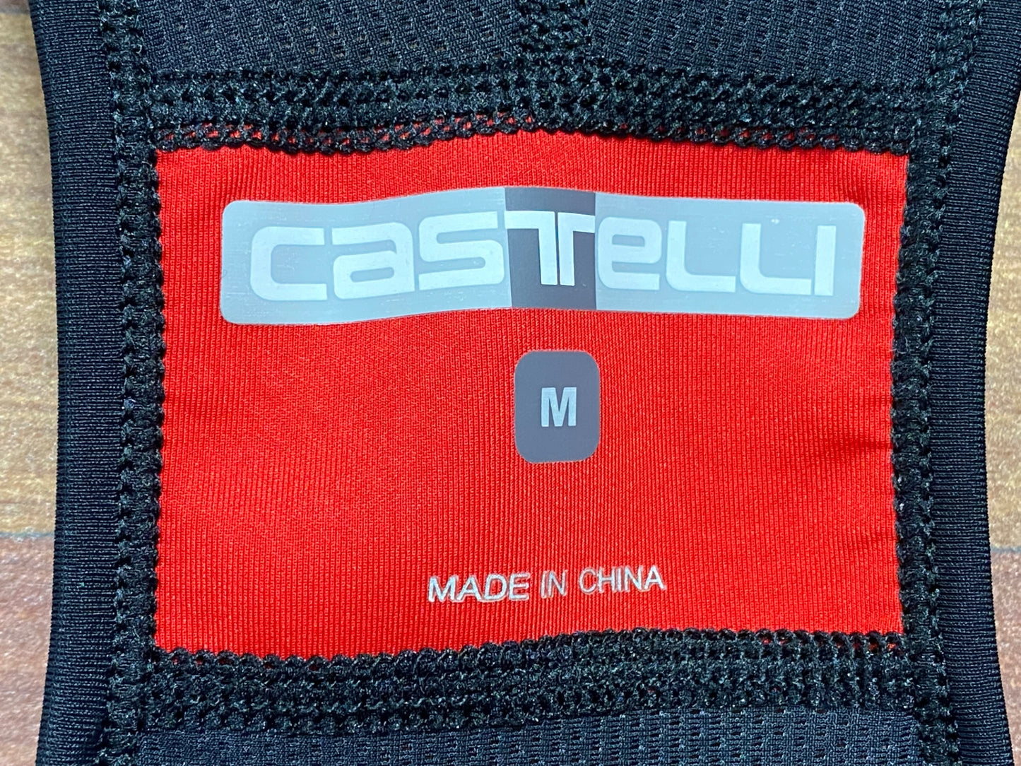 II902 カステリ CASTELLI ビブショーツ 黒 M スレあり