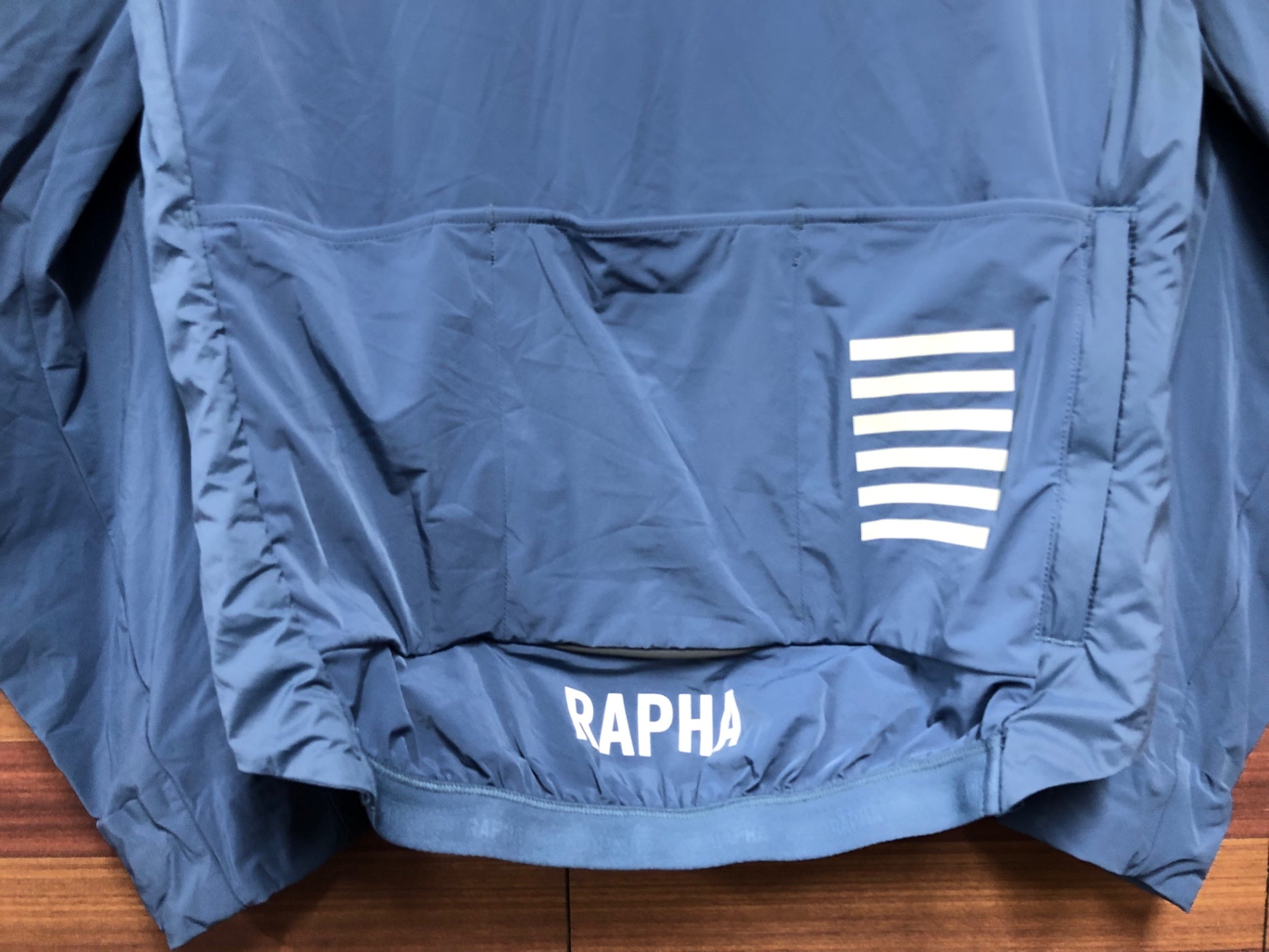 IA266 ラファ Rapha プロチームインサレーティッドジャケット PRO TEAM INSULATED JACKET 青 S 裏起毛