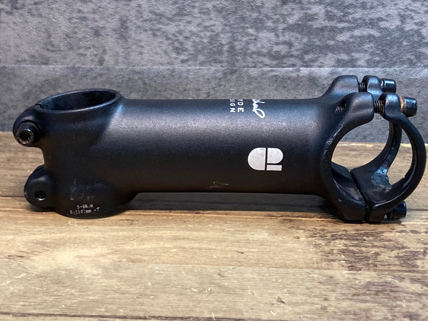 IX789 チャプター2 CHAPTER2 アルミ ステム 黒 110mm Φ31.8 OS