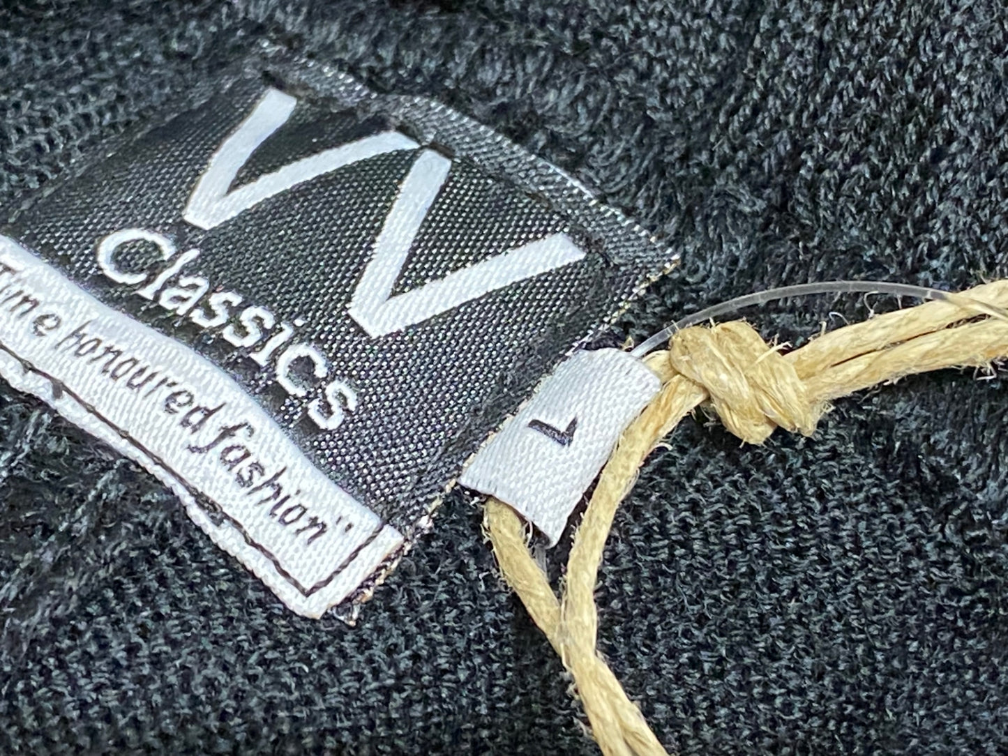 IW362 VV ヴィンテージ メリノウール レーサーパンツ 黒 L