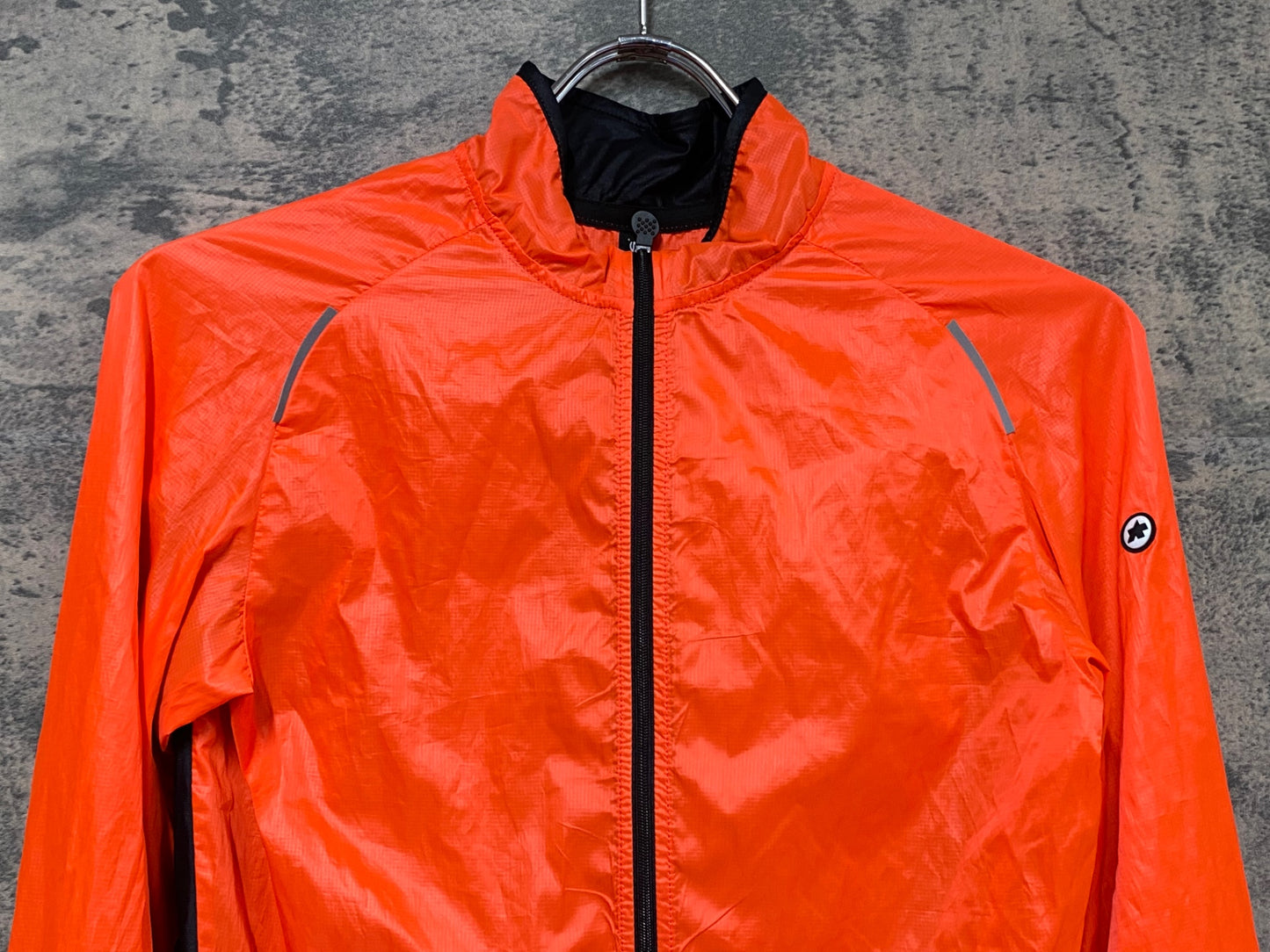 IZ129 アソス assos MILLE GT Wind Jacket 長袖 ウィンドブレーカー オレンジ S