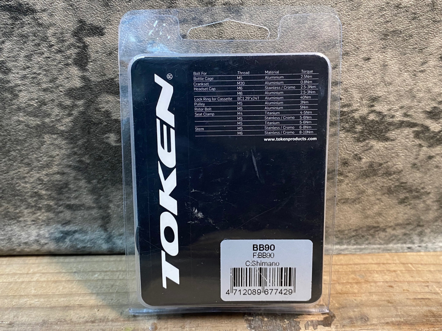 IU886 TOKEN トーケン TK-BB90 BB90 TREK用 24mm軸