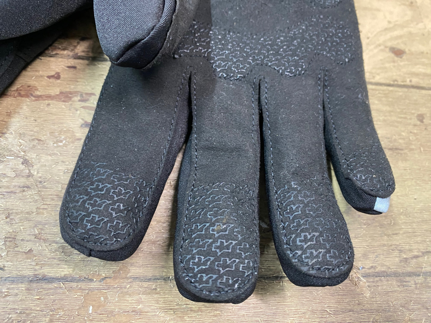 IH176 アソス assos bonka Glove EVO7 長指 グローブ 黒 M 裏起毛