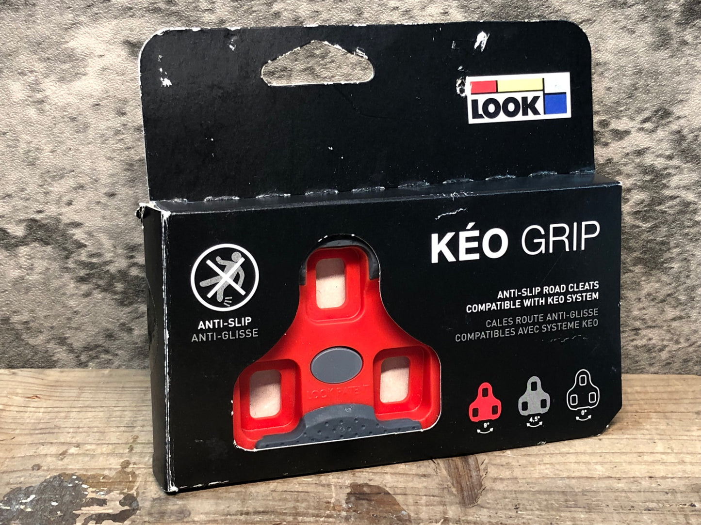 IW047 ルック LOOK KEO GRIP クリート レッド 9°