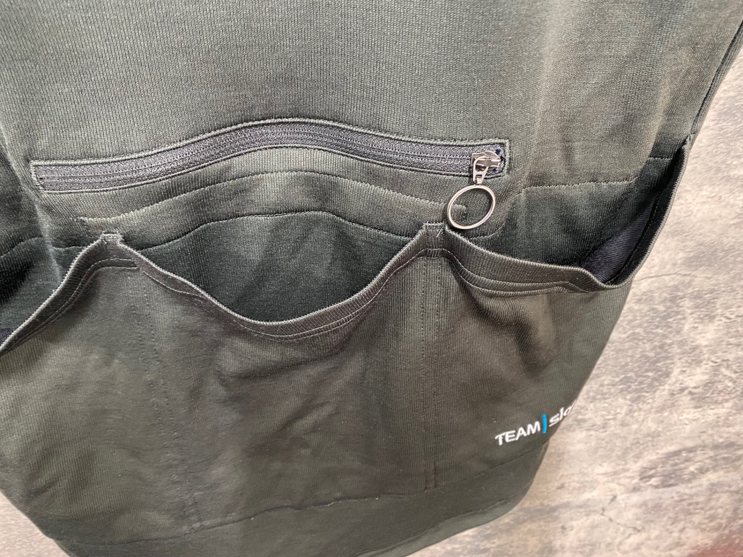 IW906 ラファ Rapha TRAINING BREVET JERSEY 半袖 サイクルジャージ 黒 XXL TEAM Sky