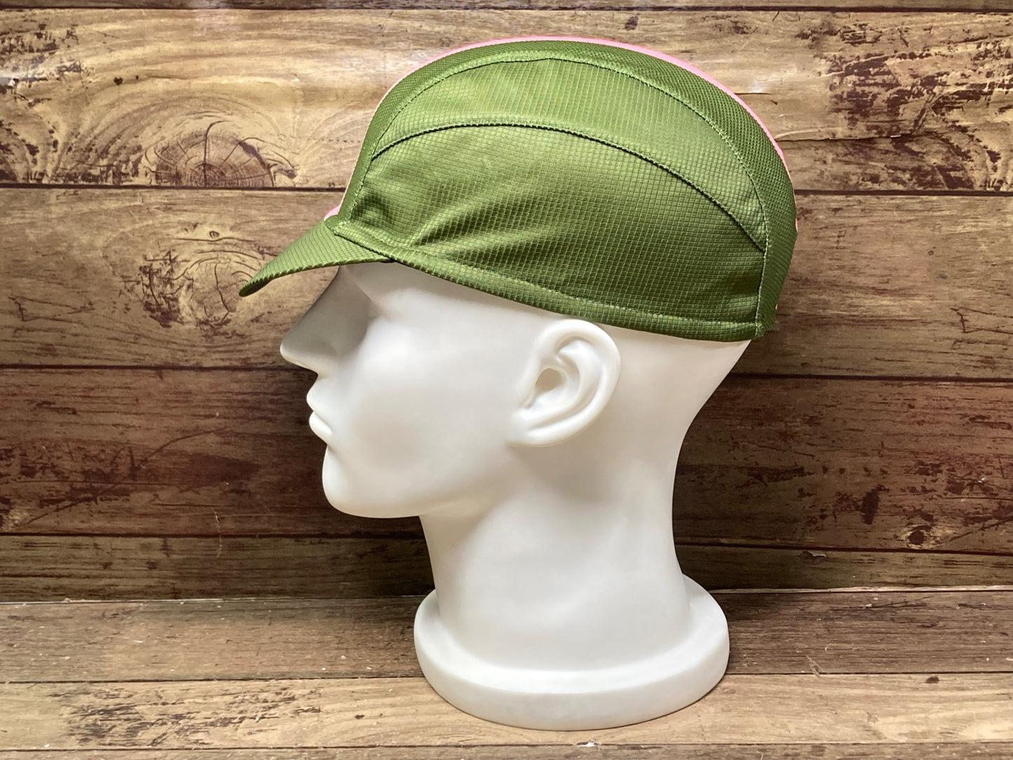 IL326 シャポー CHAPEAU! サイクルキャップ 緑 S-M