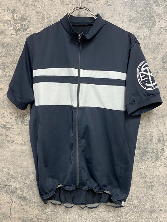 JB763 ステムデザイン STEM DESIGN 半袖 サイクルジャージ 黒 S