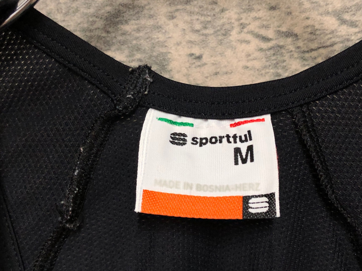 IZ890 スポーツフル sportful ビブショーツ 黒 M TREK Segafredo ※パッド内側汚れ