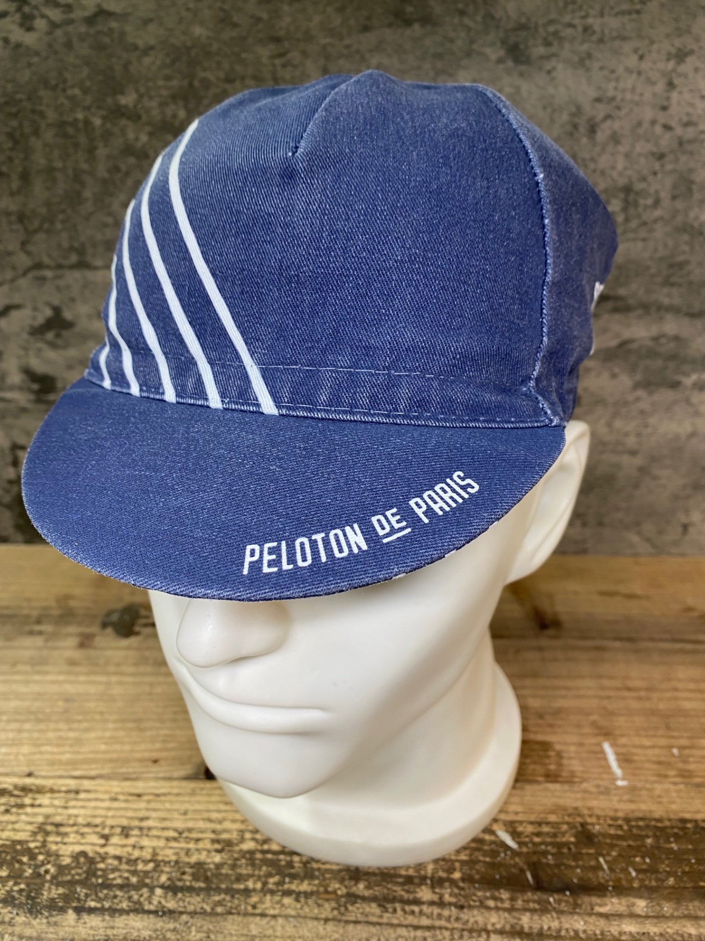 JC066 プロトンドパリ Peloton de Paris サイクルキャップ デニム ワンサイズ