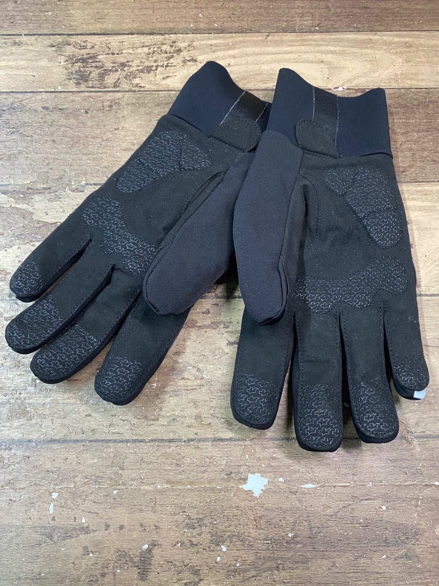 IH176 アソス assos bonka Glove EVO7 長指 グローブ 黒 M 裏起毛