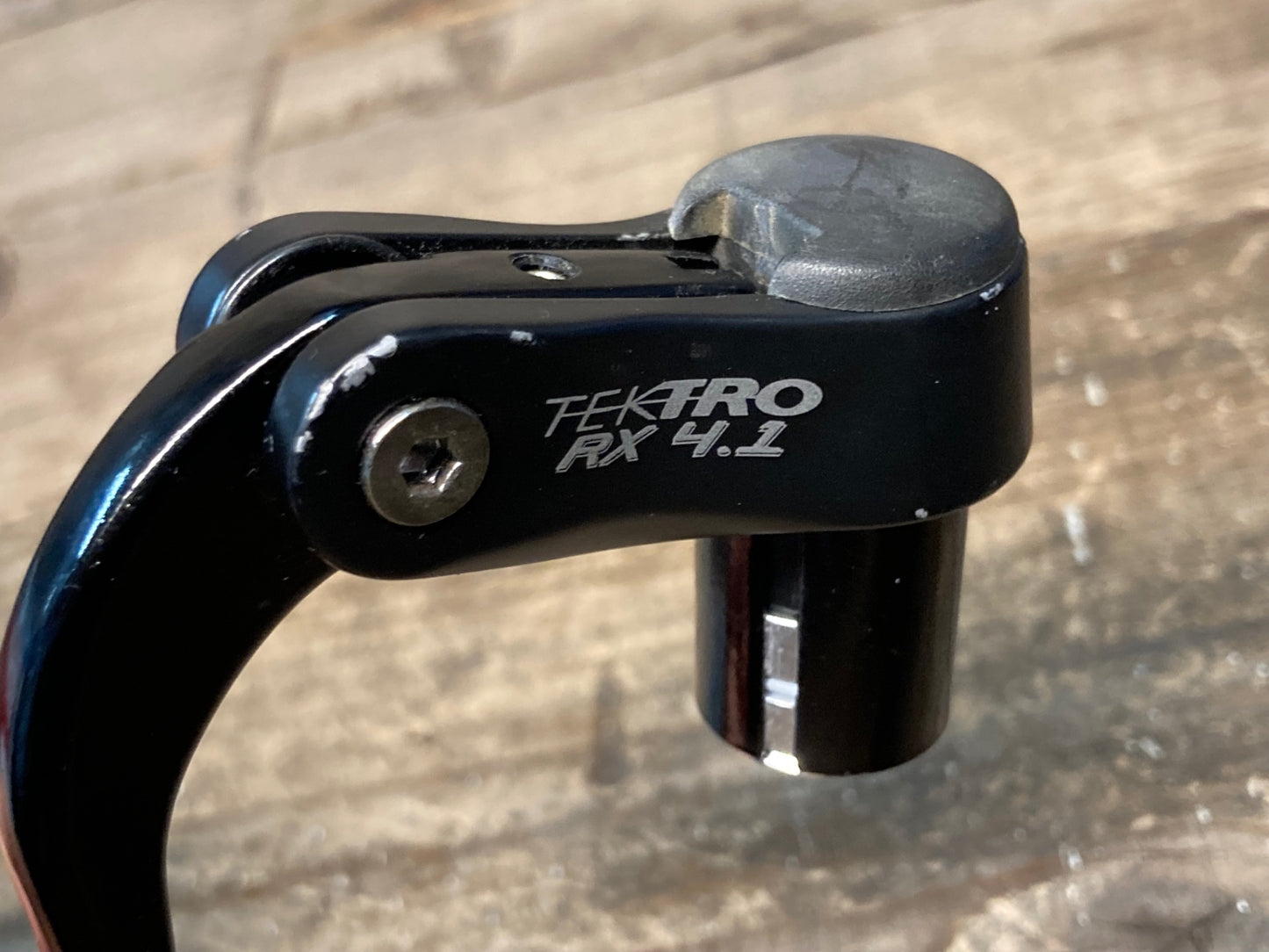 IS452 テクトロ TEKTRO RX4.1 エアロブレーキレバー バーエンドブレーキレバー 黒 差し込みΦ19.6~20.6