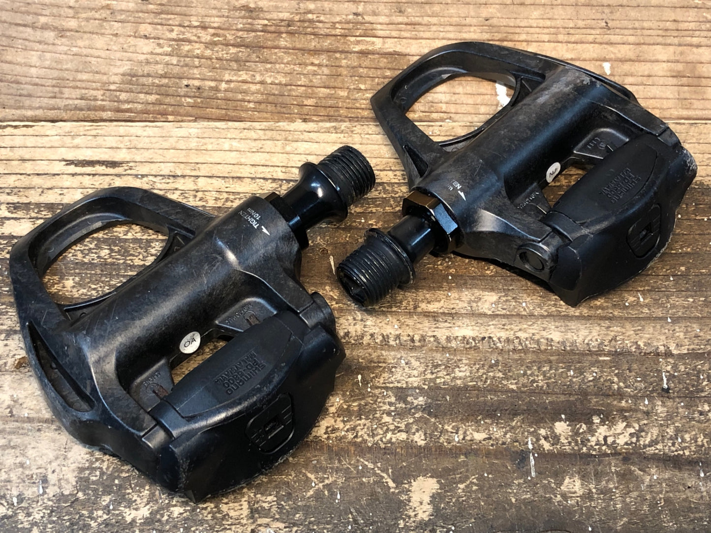 JA724 シマノ SHIMANO 105 PD-5800 ビンディングペダル 黒 SPD-SL