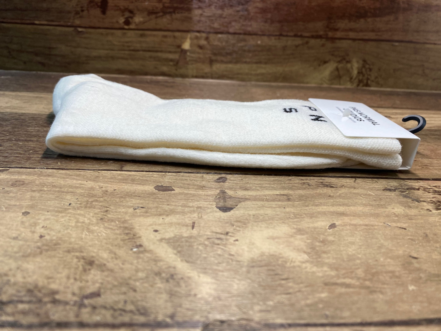 IH353 パスノーマルスタジオ PAS NORMAL STUDIOS メカニズム Mechanism Thermal Socks サイクルソックス 白 M