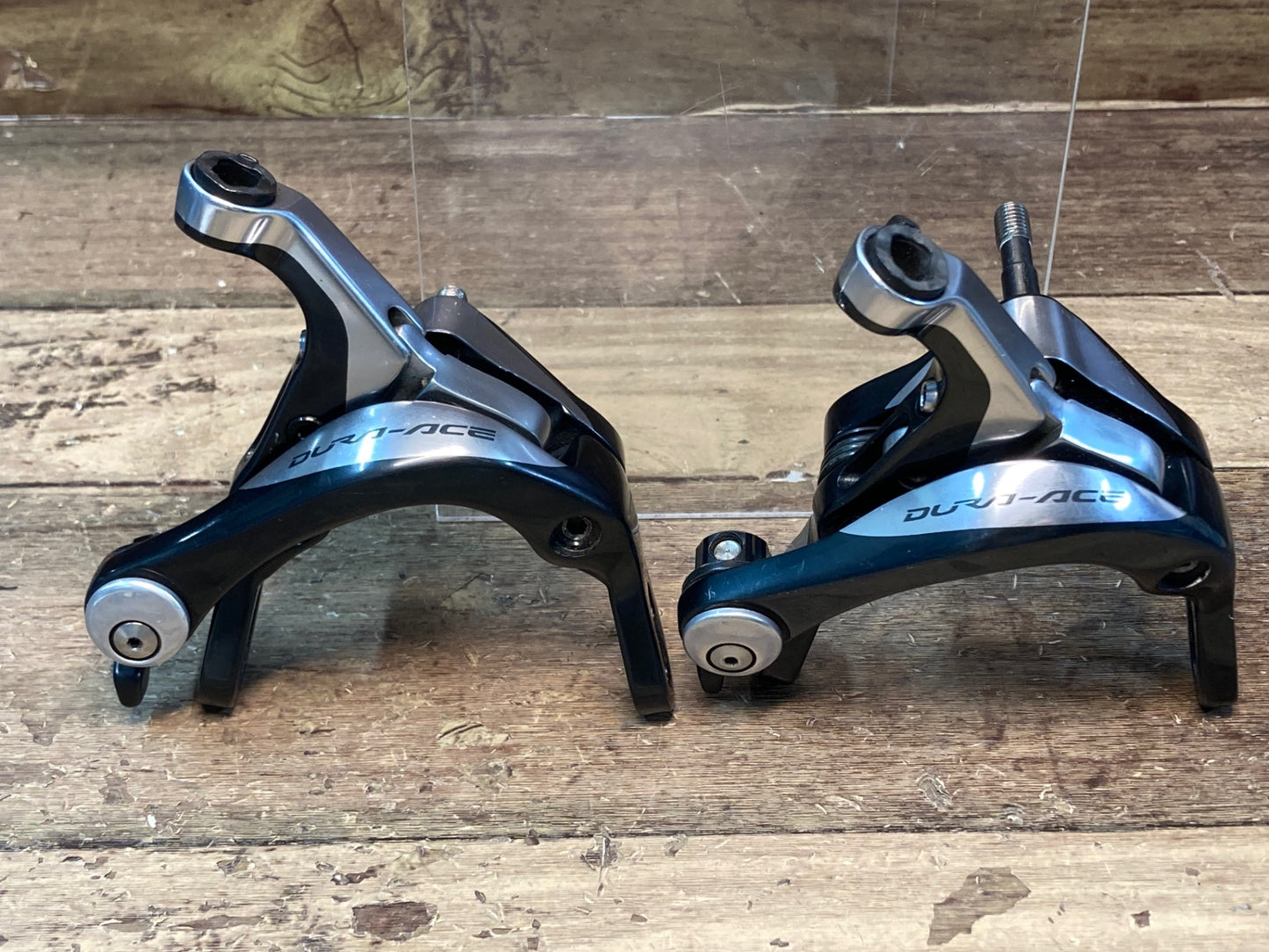 IL547 シマノ SHIMANO デュラエース DURA-ACE BR-9000 キャリパーブレーキ 前後セット ※アジャスター、ブレーキシュー欠品