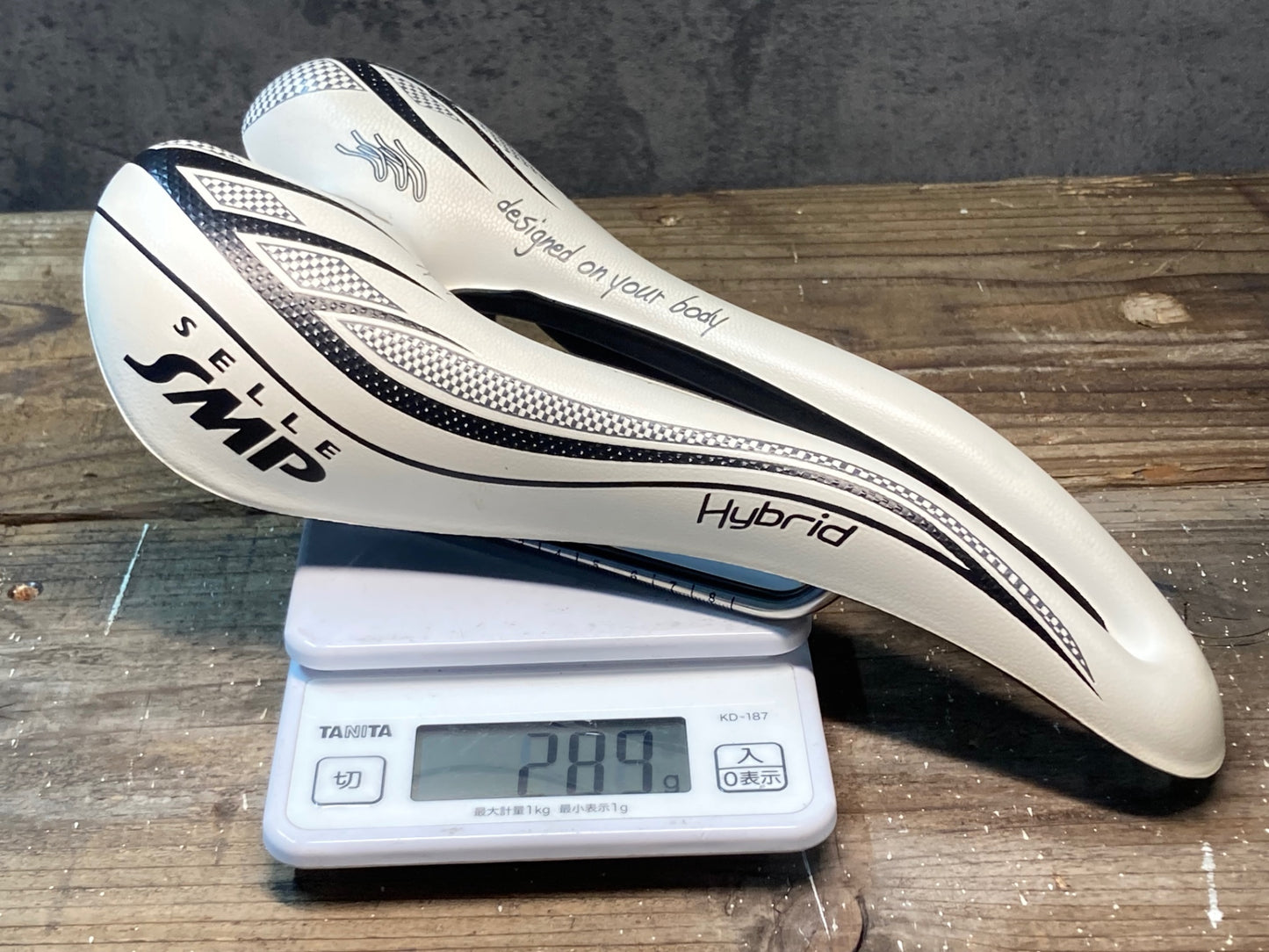 IN420 Selle SMP ハイブリッド Hybrid サドル ステンレスレール ホワイト