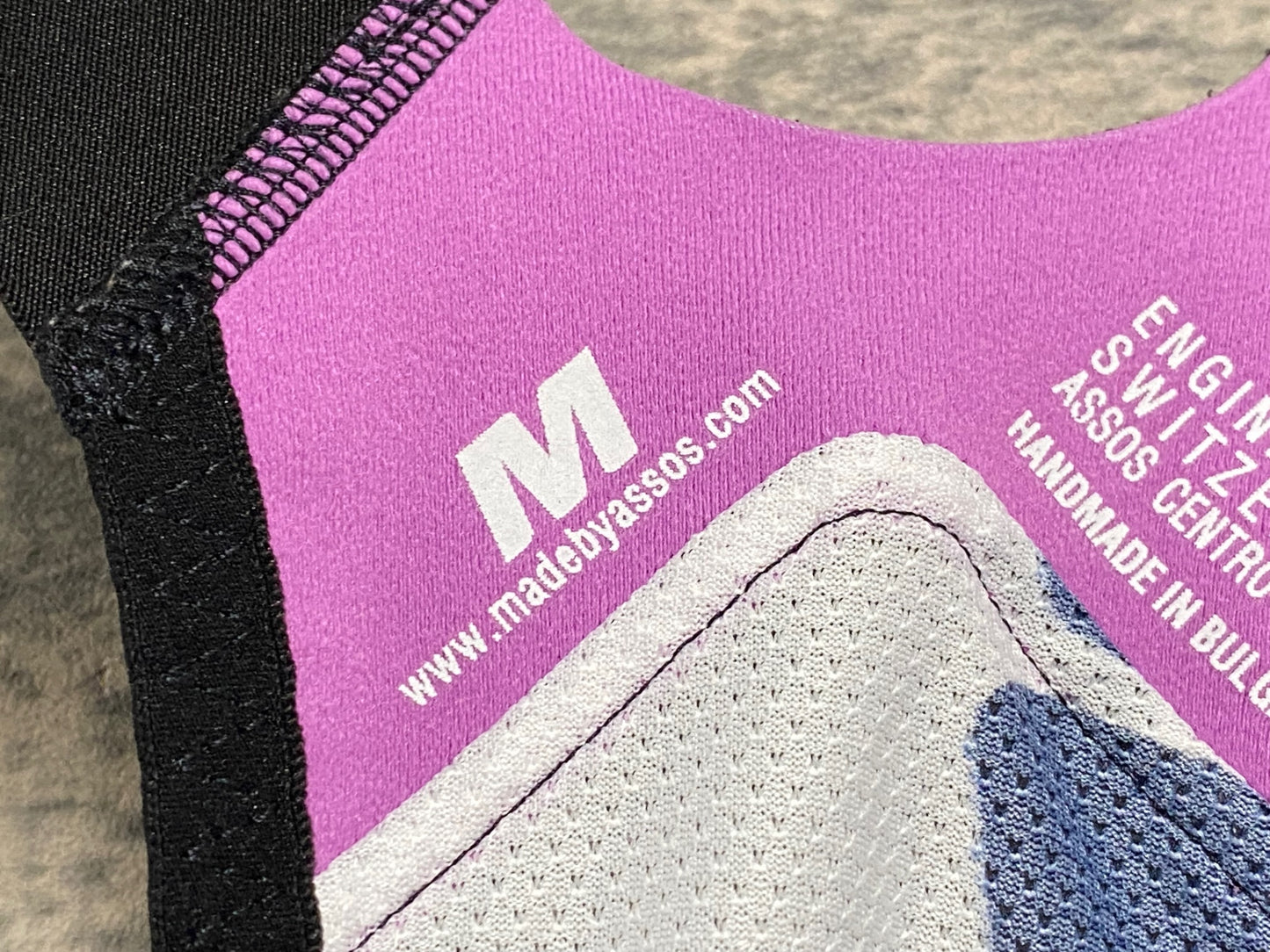 IY685 アソス assos MILLE ビブタイツ 黒 M