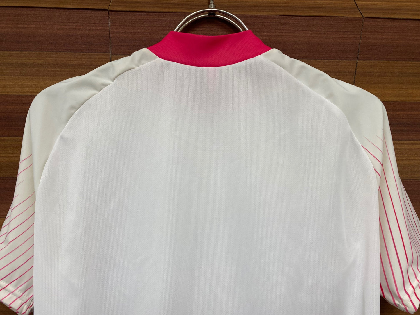 IQ241 レリック reric 半袖 サイクルジャージ 白 ピンク レディース M