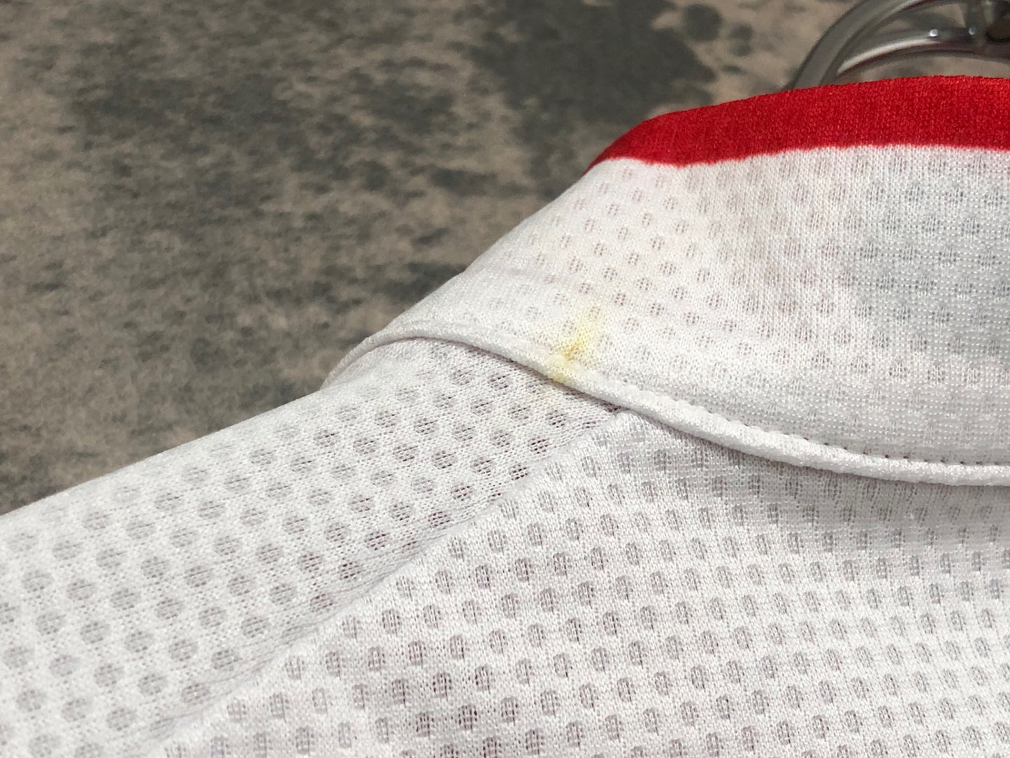 IX162 リオンドカペルミュール Lion de KAPELMUUR 半袖 サイクルジャージ 白 L