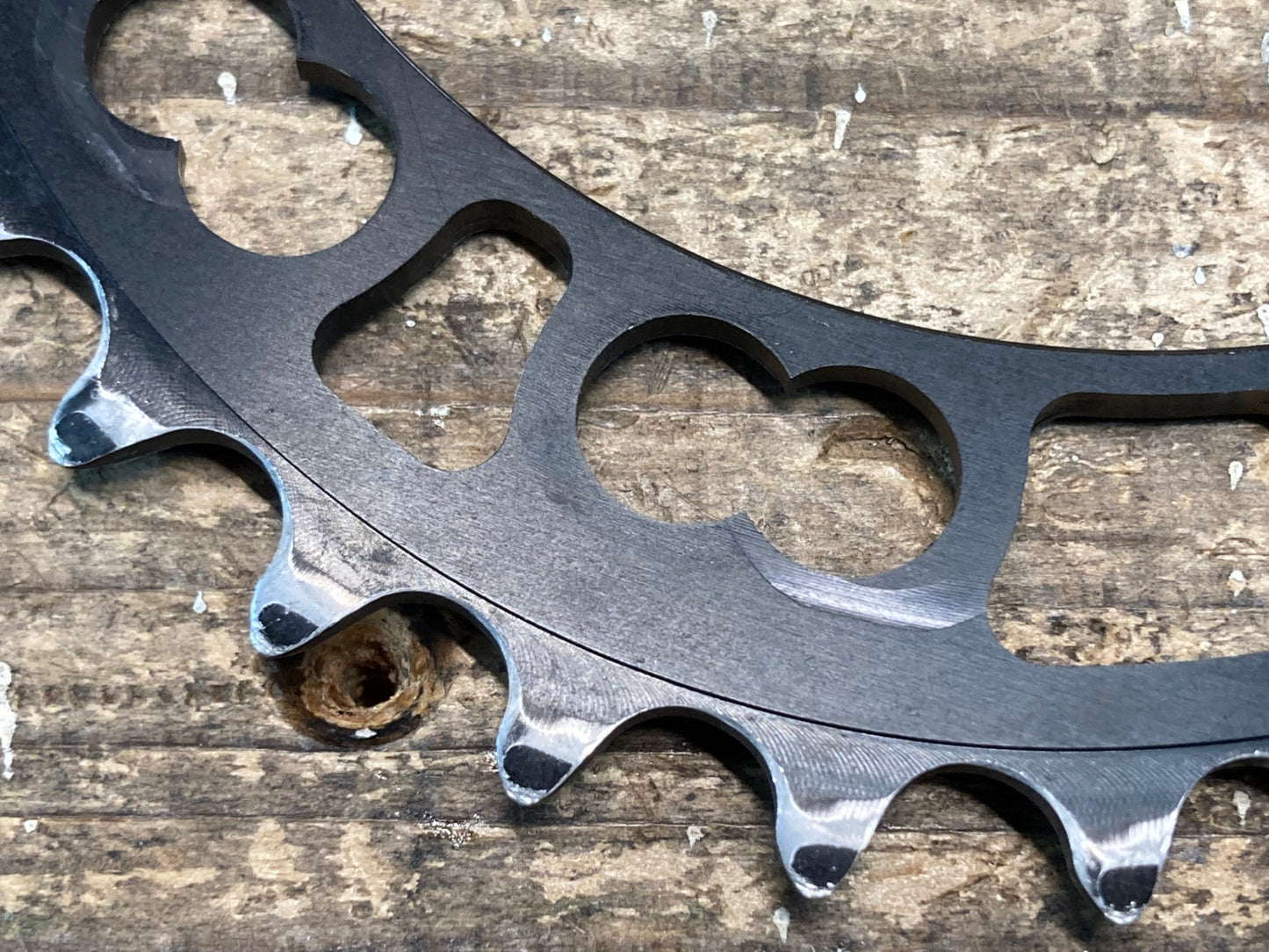 IV266 ローター ROTOR Q-RINGS 34T BCD110mm 5アーム ※歯の消耗あり