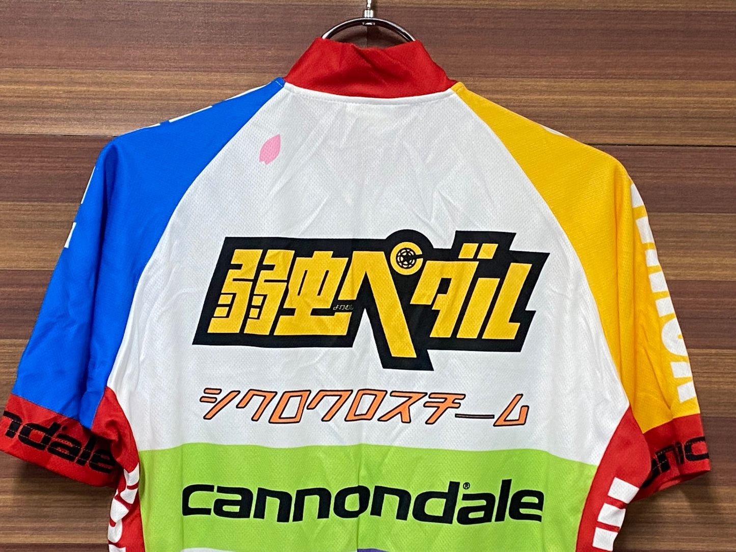 IR692 チャンピオンシステム Champion System 半袖 サイクルジャージ 白 S 弱虫ペダル