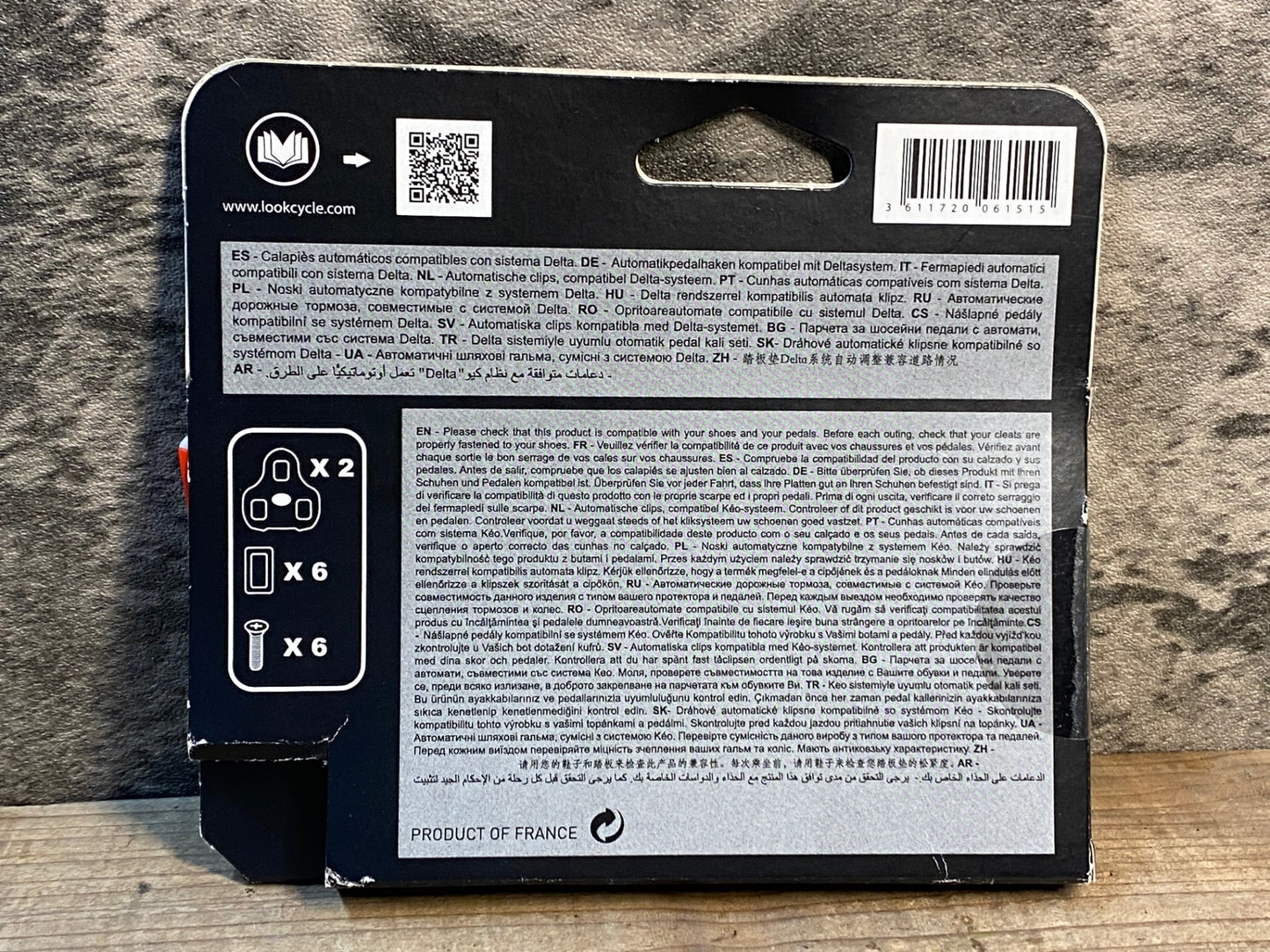 IV831 ルック LOOK デルタ DELTA CLEAT クリート