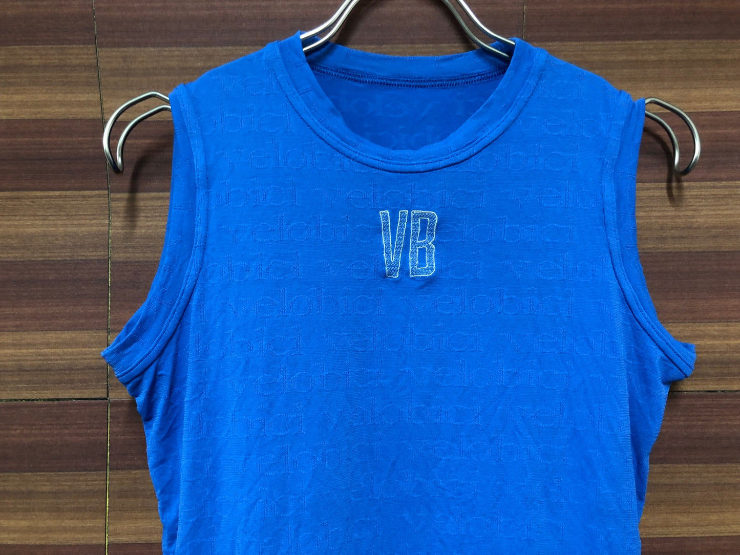 IO524 ヴェロビチ velobici COBALTO BASE LAYER ベースレイヤー インナー ノースリーブ 青 5