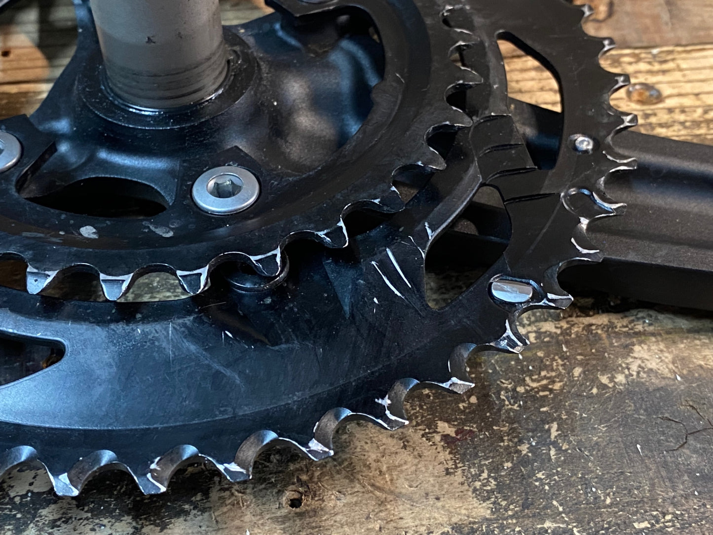 IS533 シマノ SHIMANO GRX FC-RX600 クランクセット 165mm 46/30