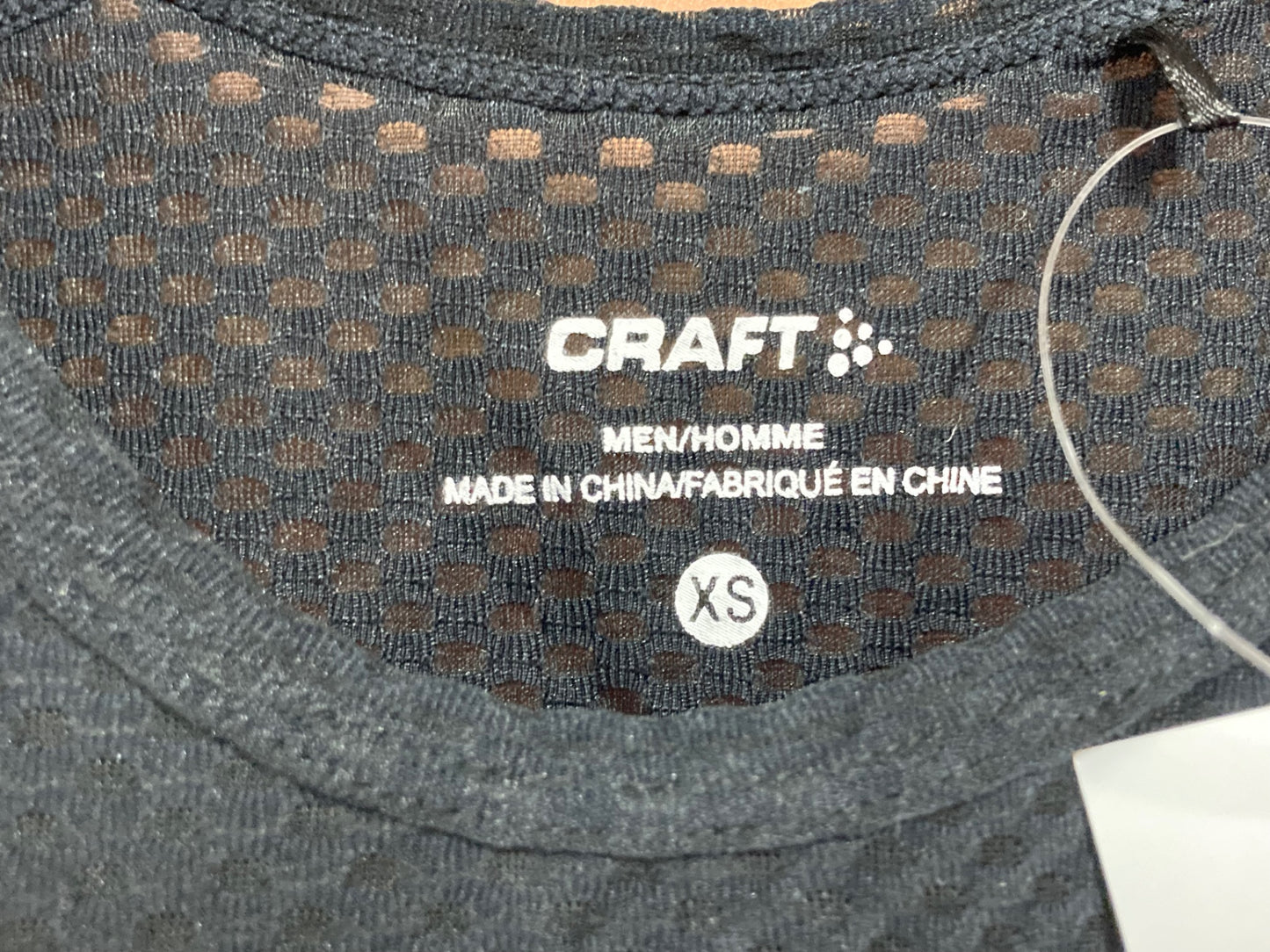 IP122 クラフト CRAFT ノースリーブ べースレイヤー 黒 XS