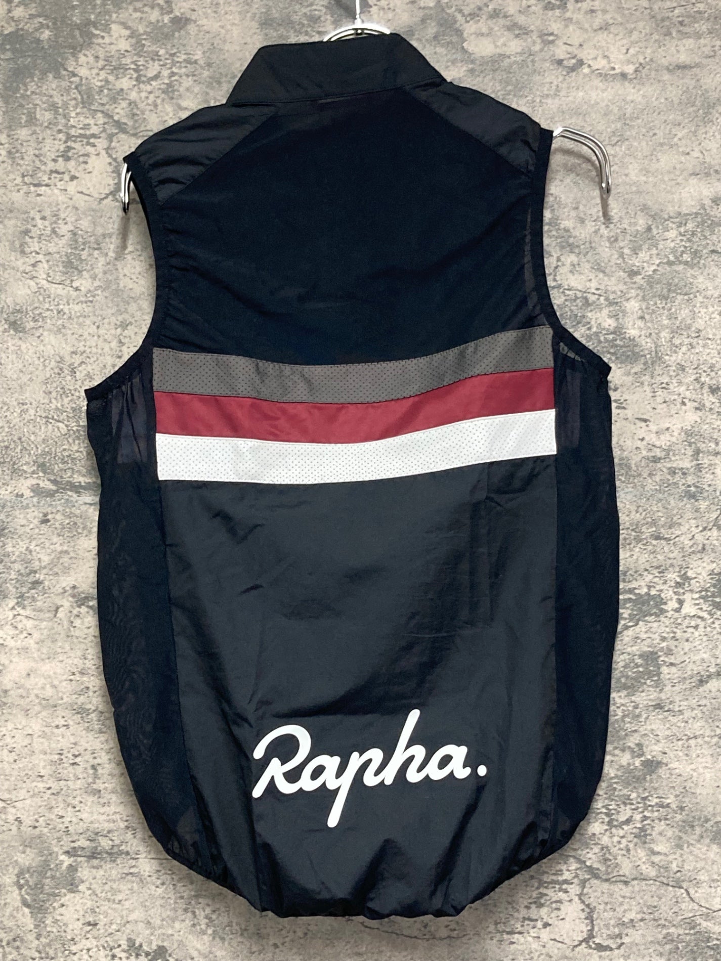 IY109 ラファ Rapha BORDEAUX PARIS ジレ サイクルベスト XS ブラック