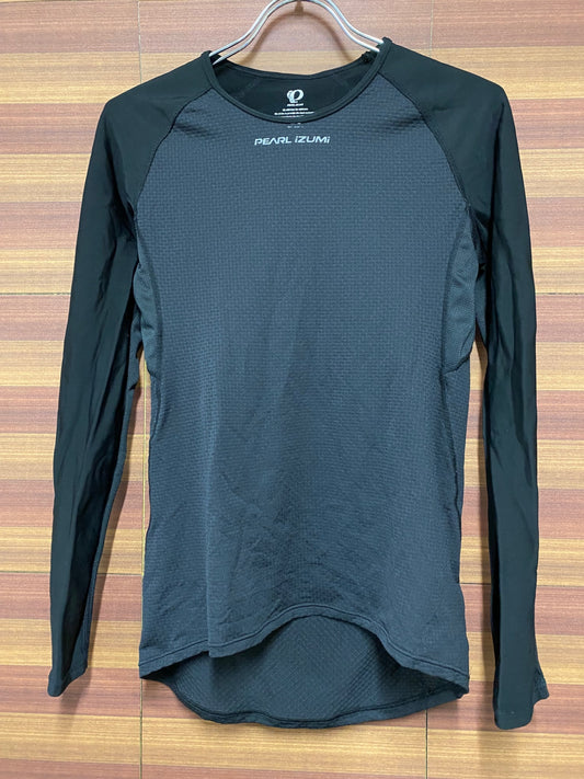 IL370 パールイズミ PEARL iZUMi 長袖 べースレイヤー 黒 L