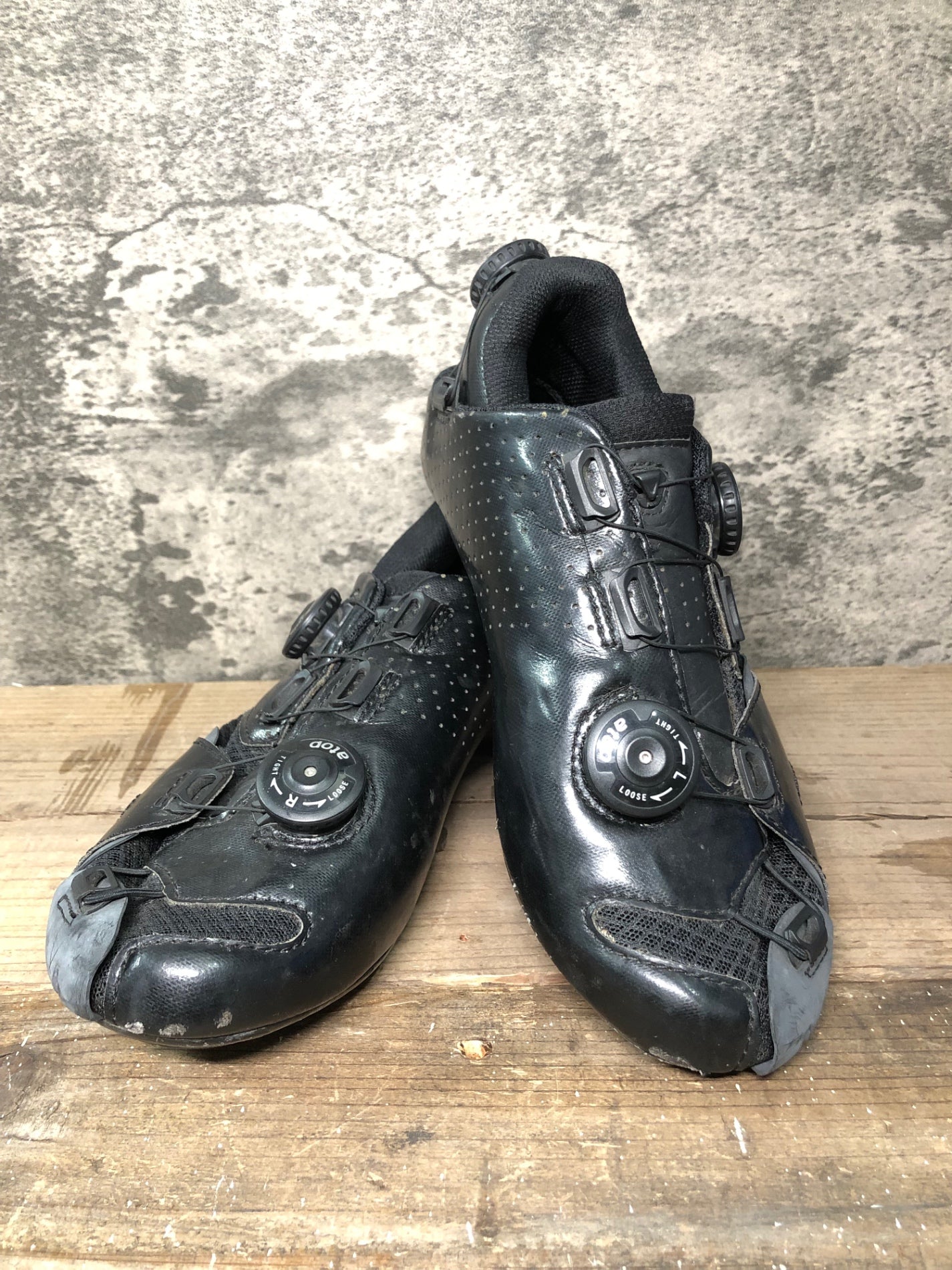 IM311 リンタマン Lintaman ADJUST PRO PLUS ビンディングシューズ 黒 EU39 SPD-SL つま先硬化