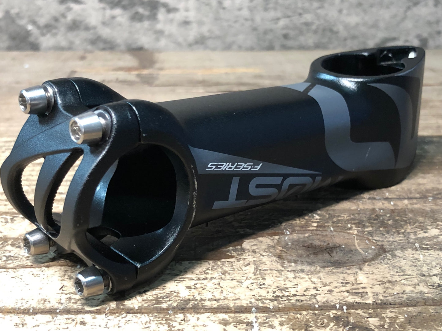 IZ728 モスト MOST TIGER ALU AERO アルミステム 黒 Φ31.8 OS 110mm 8° 臼欠品