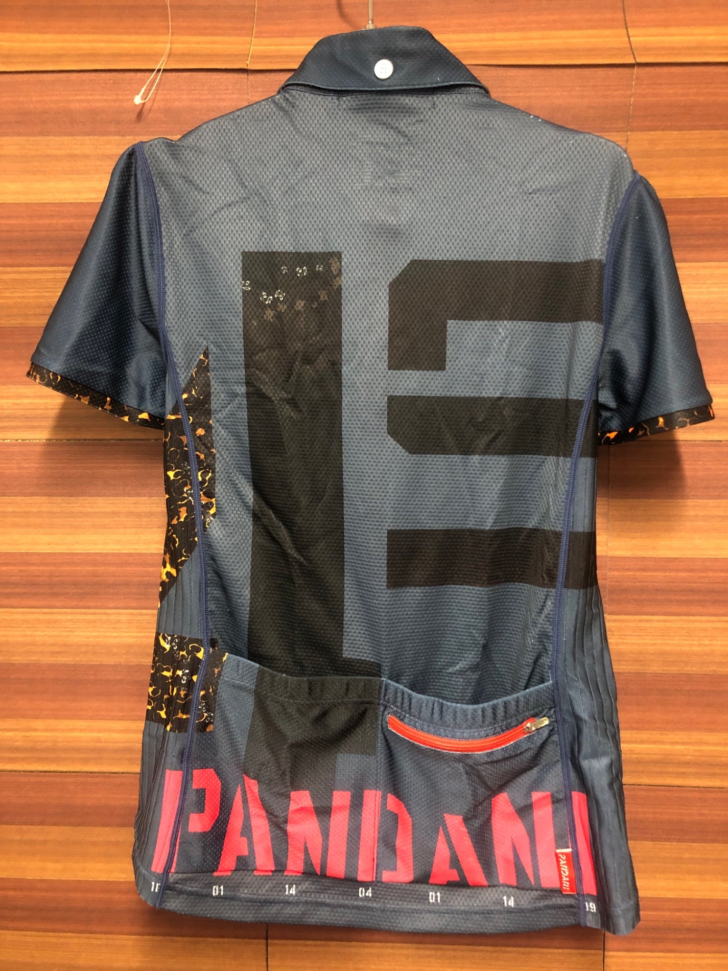 IP992 パンダーニ Pandani 半袖 サイクルジャージ ネイビー L