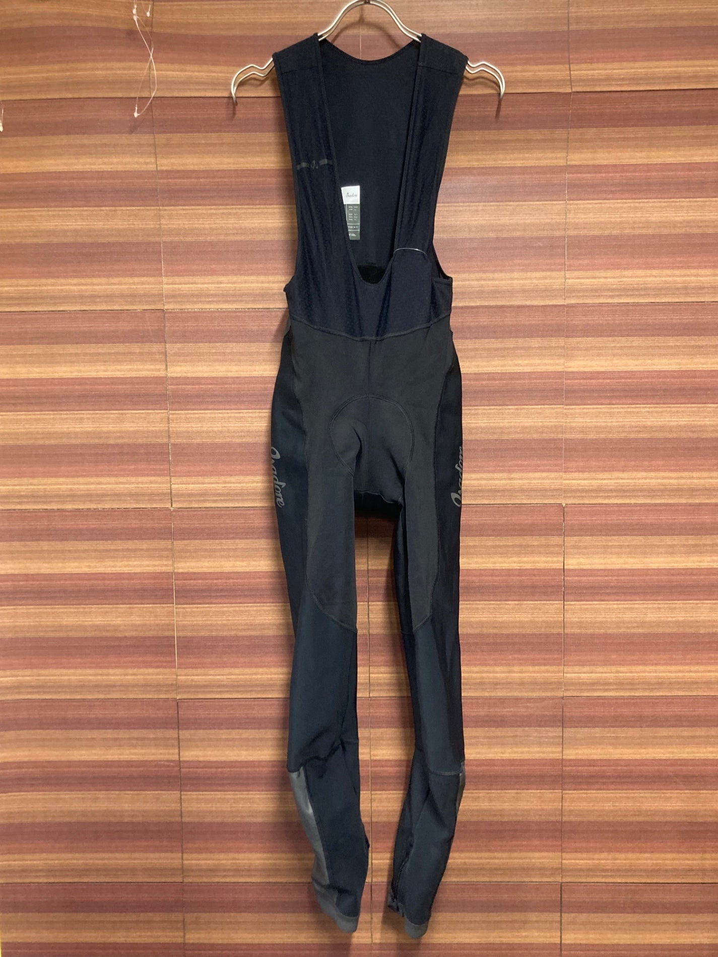 IQ732 イザドア Isadore ビブタイツ 黒 XS 裏起毛