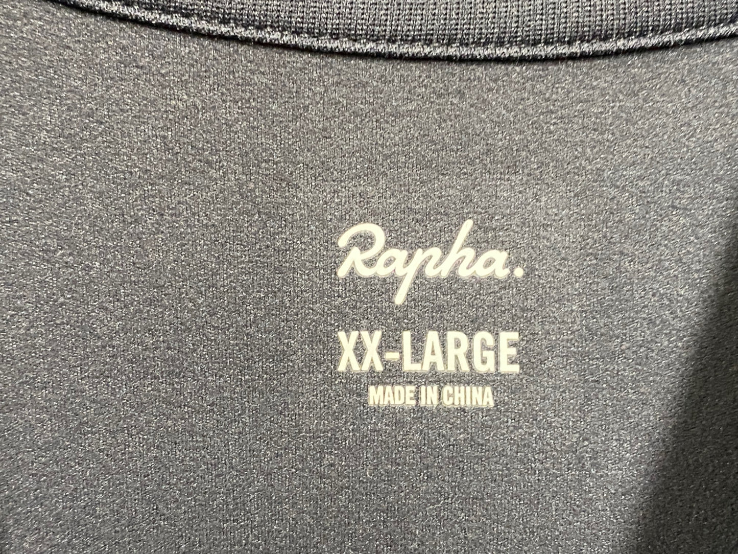 IW907 ラファ Rapha MENS LONG SLEEVE CORE JERSEY 長袖 サイクルジャージ グレー XXL