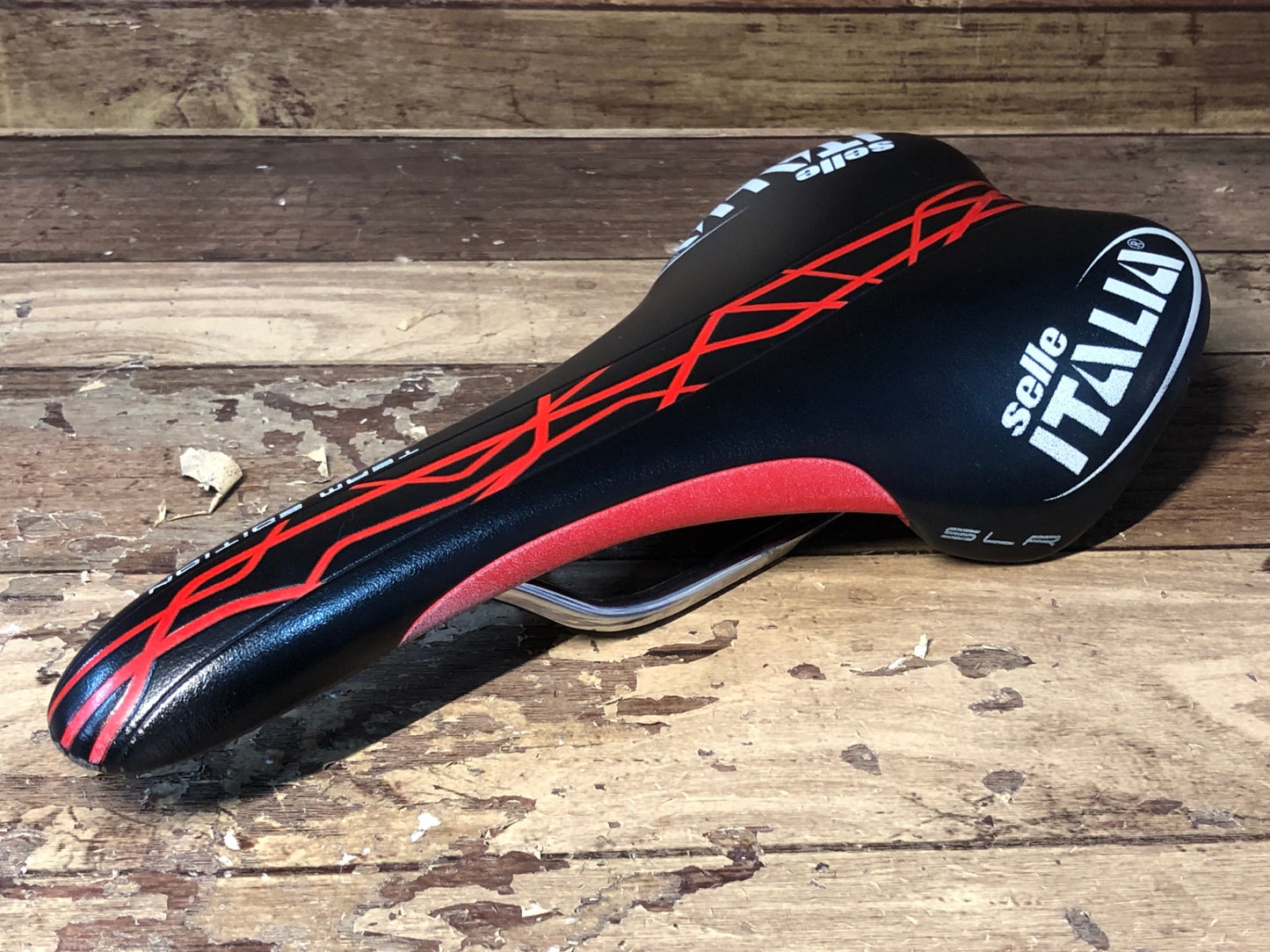 HZ895 セライタリア SELLE ITALIA SLR TEAM EDITION サドル 黒 Ti316 レール S1 130mm