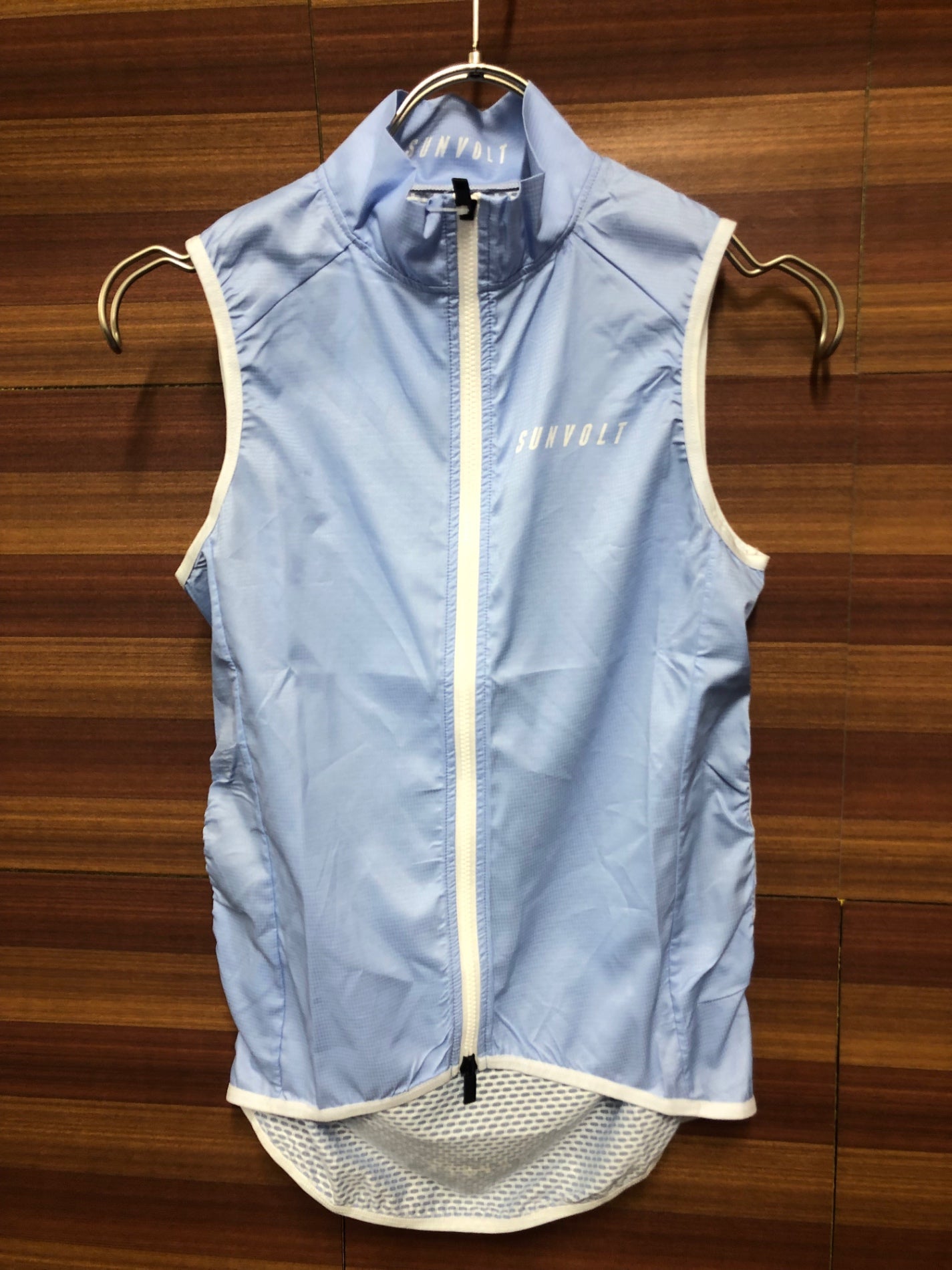 IQ827 サンボルト SUNVOLT サイクルベスト ジレ 水色 XS