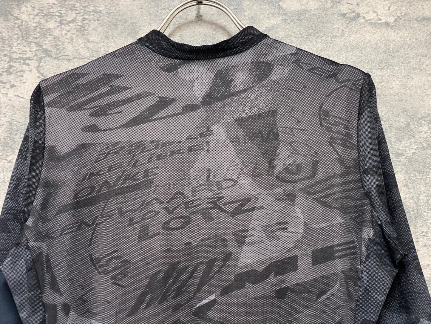 JC603 ラファ Rapha PRO TEAM FLYWEIGHT JERSEY II ROAD GRAFFITI 半袖 サイクルジャージ 黒 M