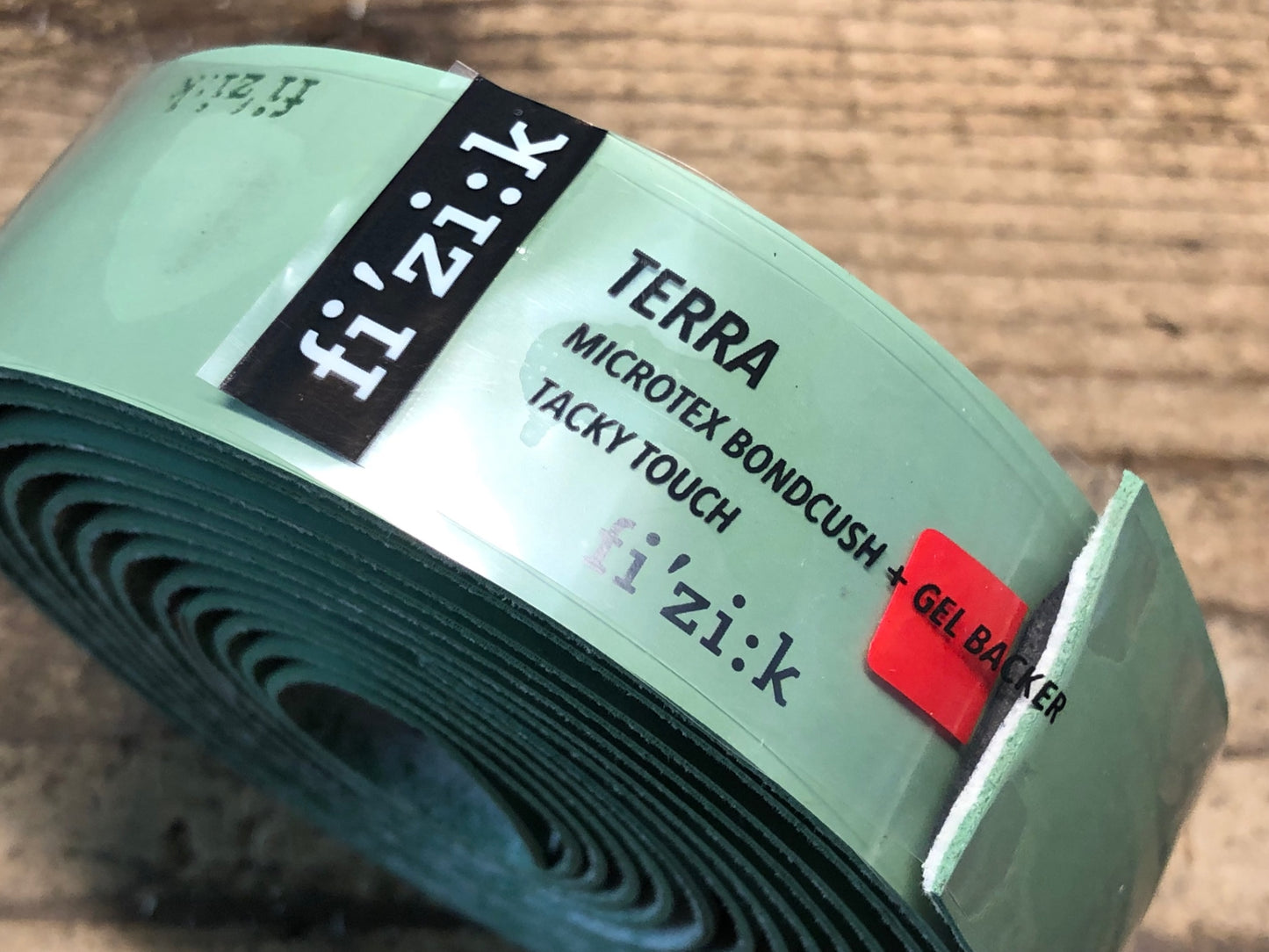JA559 フィジーク fizik TERRA Bondcush バーテープ 緑 3mm 未使用