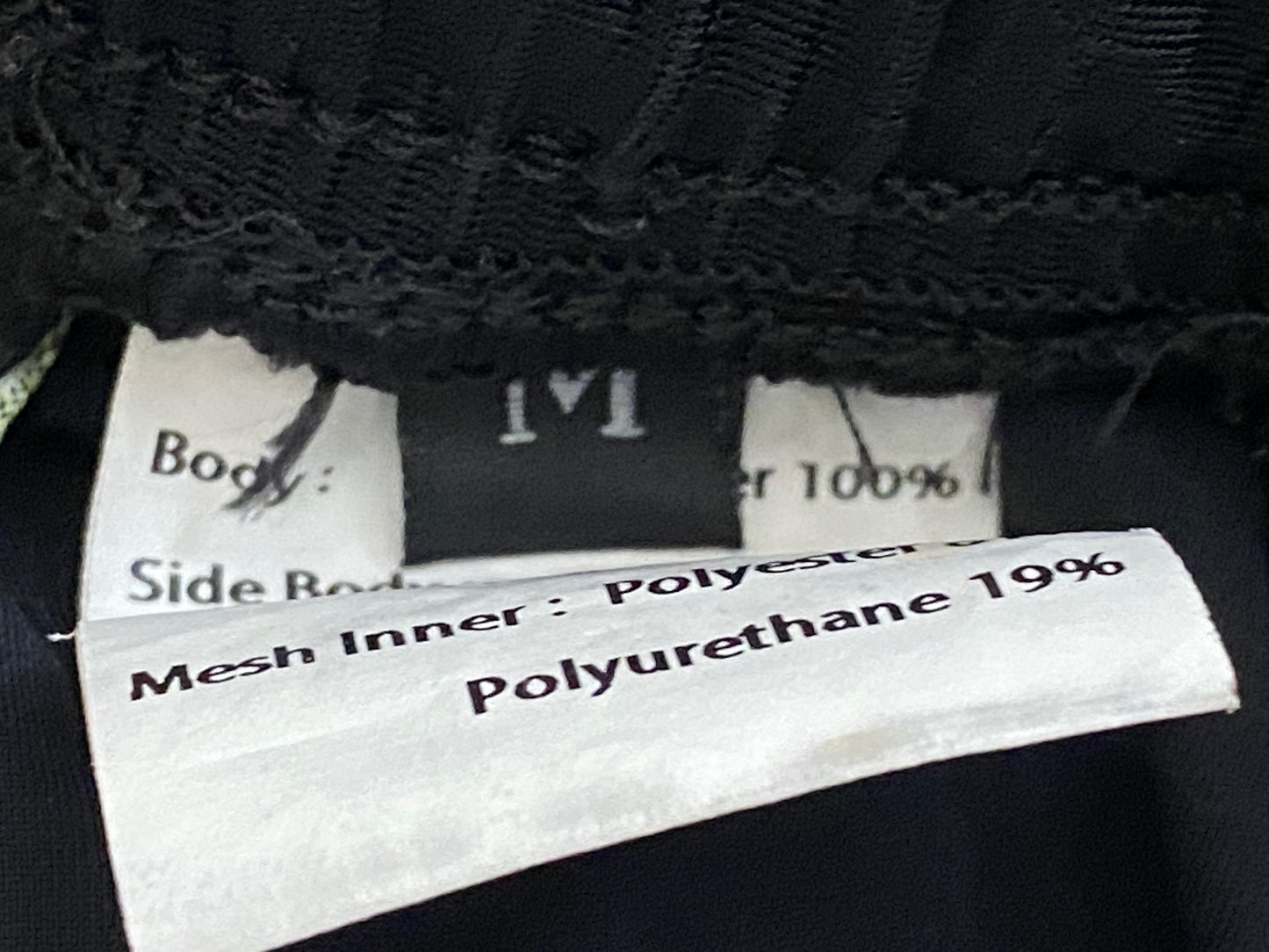 JB062 リオンドカペルミュール Lion de KAPELMUUR サイクルパンツ 黒 M パット付き