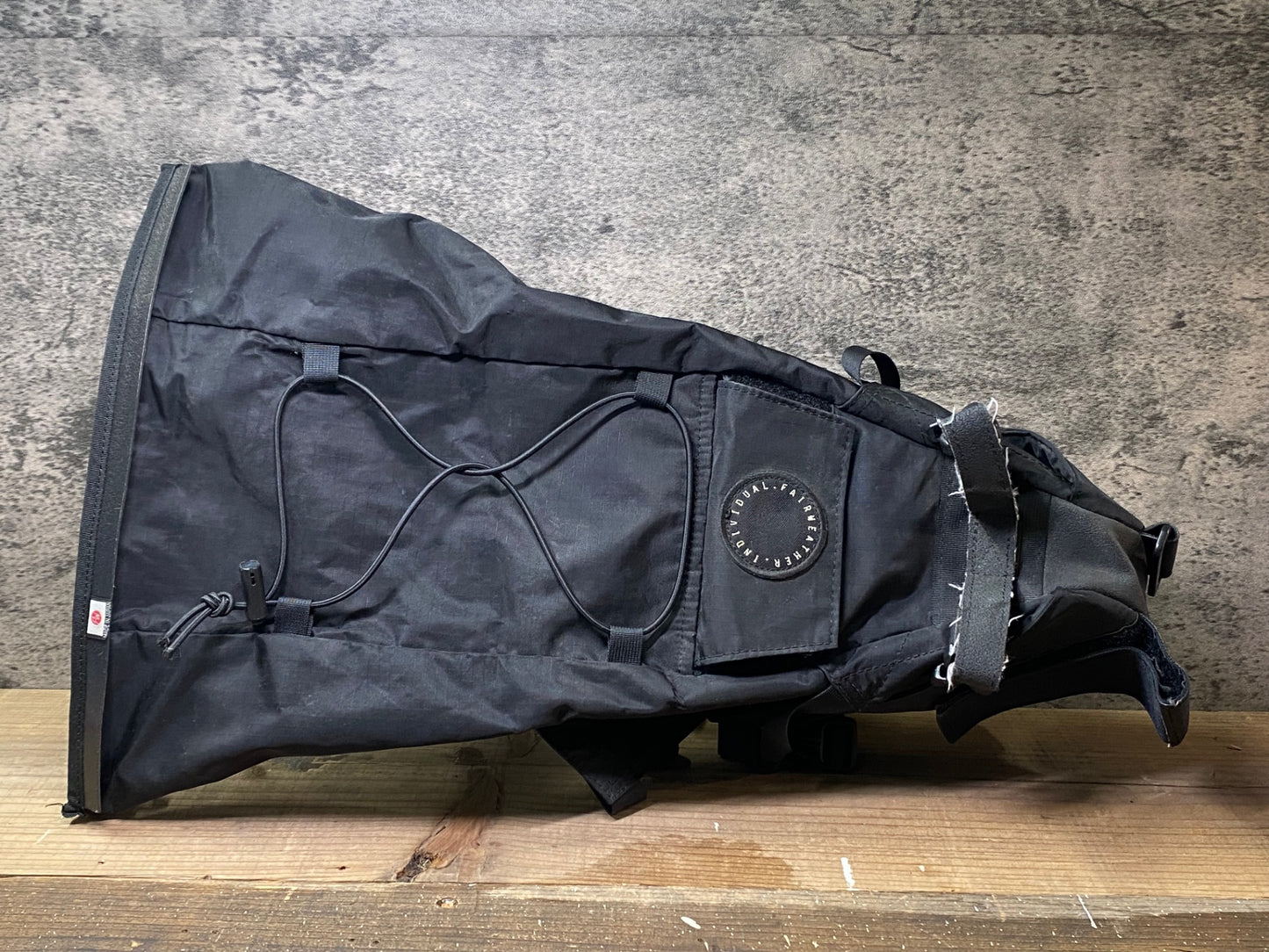 IN294 フェアウェザー FAIRWEATHER SEAT BAG サドルバッグ 黒 ※バンド部分に劣化あり