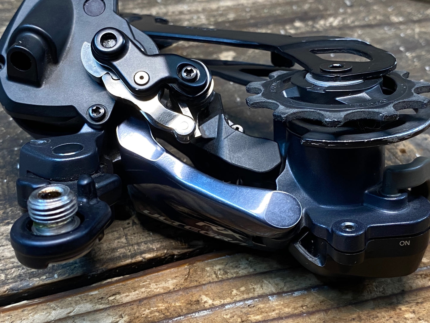 IY076 シマノ SHIMANO アルテグラ ULTEGRA RX RD-RX805 リアディレイラー GS Di2 11S ※テンションスプリング破損