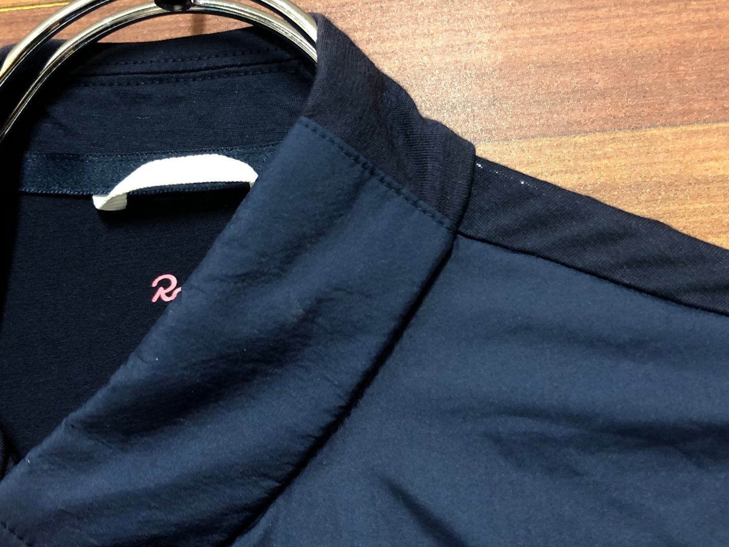 IH457 Rapha MEN'S SHORT SLEEVE WINDBLOCK BREVET JERSEY 半袖 S 紺 フィルム入り