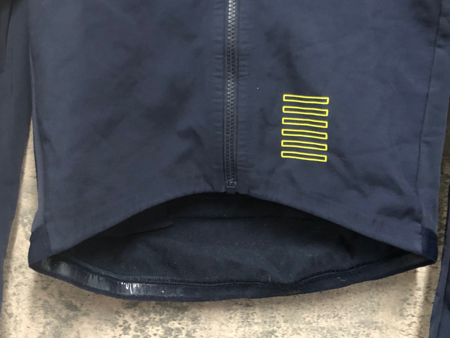 IV164 ラファ Rapha PRO TEAM TRAINING JERSEY 長袖 サイクルジャケット 濃紺 M 裏起毛