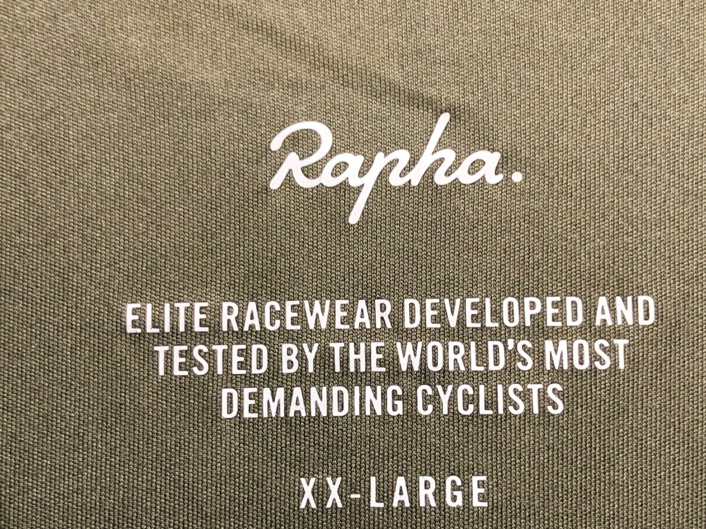 IL528 ラファ Rapha PRO TEAM FLYWEIGHT JERSEY AERO BLOCK カーキ XXL